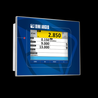 DINI ARGEO 3590EGTB8  dotykový LCD 8 , panel, nerez IP65 (3590EGTB8 Nerezový vážní indikátor s 8  dotykovou obrazovkou, panel pro průmyslové aplikace )