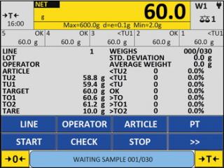 DINI ARGEO AF04GT program pro kontrolu hotově baleného zboží (Program pro indikátory řady 3590E - kontrola hově baleného zboží)