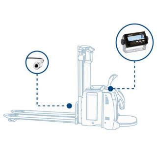 DINI ARGEO ELP-1, 4 000 PSI / 280 BAR/1kg (HYDRAULICKÁ VÁHOVÁ SADA  ELP  PRO ELEKTRICKÉ PALETOVÉ VOZÍKY)