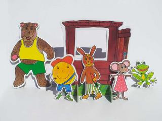 MARIONETINO Bábky k rozprávke Domček, domček - bábky