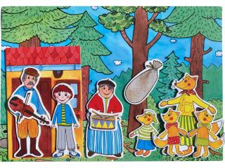 MARIONETINO Budulínok - rozprávka pre divadlo - 7 bábok