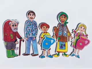 MARIONETINO Janko a Marienka - bábky