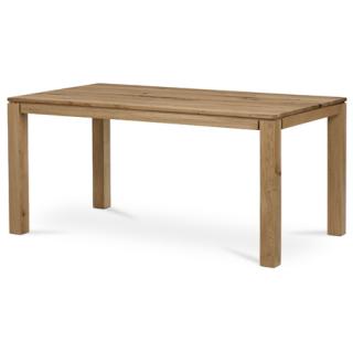 Autronic Jedálenský stôl 160x90x75 cm, masiv dub, povrchová úprava olejem DS-F160 DUB