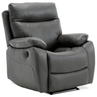 Autronic TV a relaxačné Kreslo s elektrickým ovládáním, poťah šedá látka v dekore vintage, 1 motor 240V TV-4094 GREY3