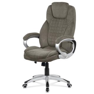 AutronicKancelárska stolička GREY2/coated armrest PU cover/butterfly mech/coated 350mm base KA-G196 GREY2