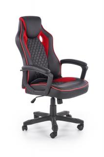 Halmar BAFFIN kancelárska stolička čierna / červená