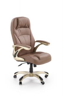 Halmar CARLOS kancelárska stolička svetlo hnedá