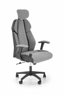 Halmar CHRONO kancelárska stolička šedo-čierna