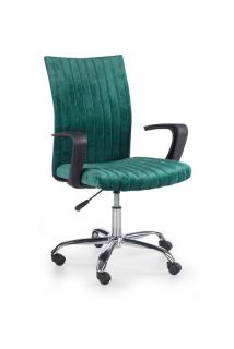 Halmar DORAL detská stolička, tmavo zelená