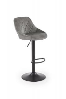 Halmar H101 barová stolička šedá