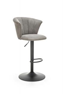 Halmar H104 barová stolička šedá