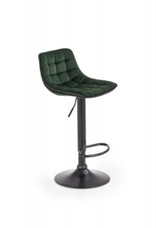 Halmar H95 barová stolička tmavo zelená