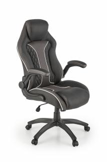 Halmar HAMLET kancelárska stolička čierna/šedá