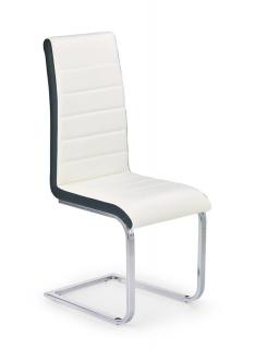 Halmar K132 stolička bielo-čierna
