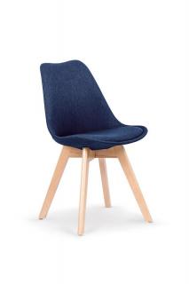 Halmar K303 jedálenská stolička, tmavo modrá