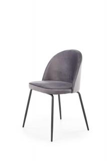 Halmar K314 jedálenská stolička, tmavo šedá