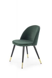 Halmar K315 jedálenská stolička, tmavo zelená