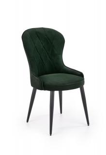 Halmar K366 jedálenská stolička tmavo zelená