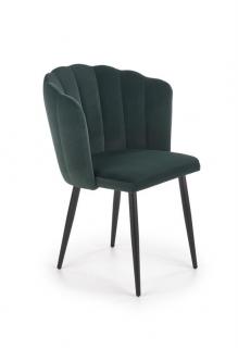 Halmar K386 stolička tmavo zelená