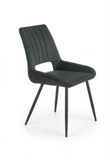 Halmar K404 stolička tmavo zelená