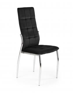 Halmar K416 stolička čierna velvet
