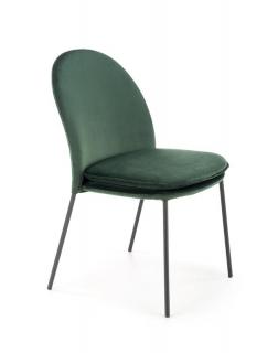 Halmar K443 stolička tmavo zelená