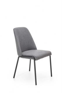 Halmar K476 jedálenská stolička tmavo šedá