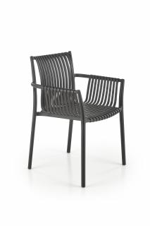Halmar K492 stolička čierna