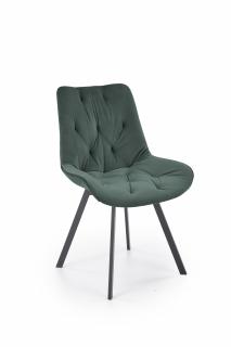 Halmar K519 stolička tmavo zelená