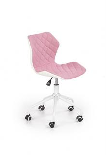 Halmar MATRIX 3 detská stolička svetlo ružová / biela