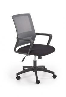Halmar MAURO kancelárska stolička čierna / šedá