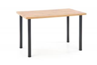 Halmar MODEX 2 120 stôl farba doska - dub wotan, nohy - čierne