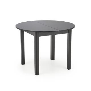 Halmar RINGO stôl doska čierna, nohy - čierne