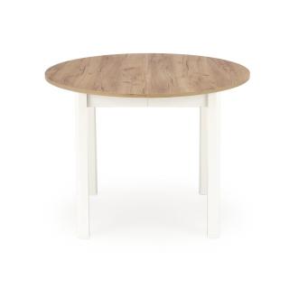 Halmar RINGO stôl doska dub craft, nohy - biele