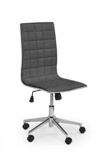 Halmar TIROL 2 kancelárska stolička tmavo šedá