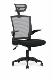 Halmar VALOR kancelárska stolička, čierna / šedá