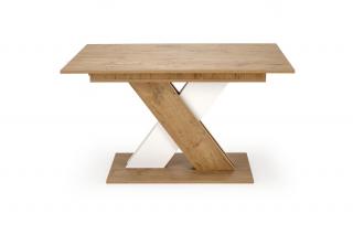 Halmar XARELTO rozkladací stôl dub lancelot - biely