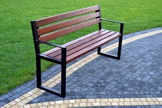 NaK Parková lavička ANA s opierkami 150 cm