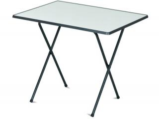 Rojaplast Stôl 60x80 camping SEVELIT antracit/bílá