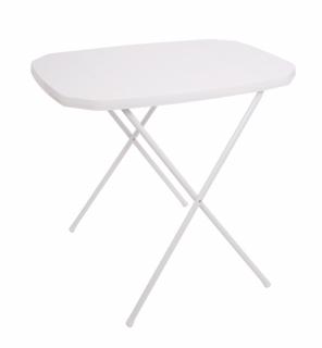 Rojaplast Stôl CAMPING 53x70 - biely