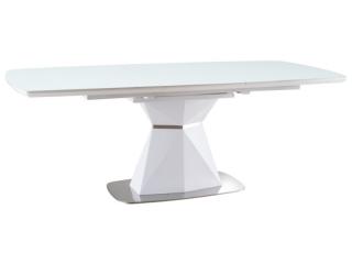 Signal Stôl CORTEZ biela matná 160(210)X90