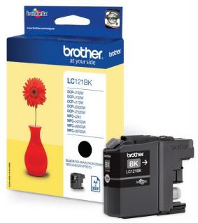 Atramentová kazeta Brother LC121BK, black