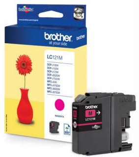 Atramentová kazeta Brother LC121M, magenta