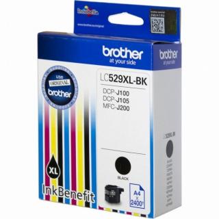 Atramentová kazeta Brother LC529XLBK, black