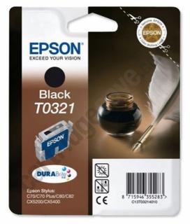 Atramentová kazeta Epson T0321, black