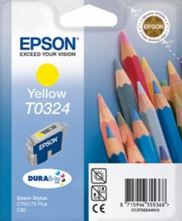 Atramentová kazeta Epson T0324, yellow