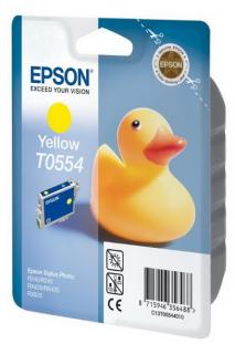 Atramentová kazeta Epson T0554, yellow