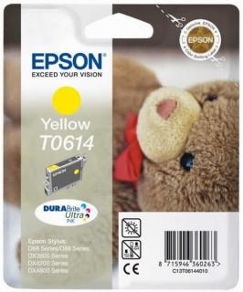 Atramentová kazeta Epson T0614, yellow