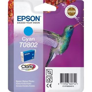 Atramentová kazeta Epson T0802, cyan