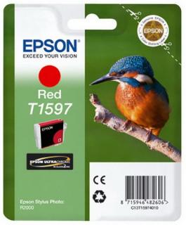 Atramentová kazeta Epson T1597, red